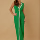 Single Golden Bell Button Jumpsuit - Farnelli