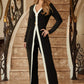 Mirror Stone Long Layer Jumpsuit - Farnelli