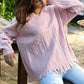 Solid Knit Sweater - Farnelli