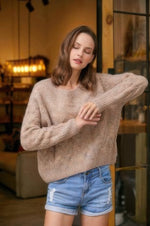 Cable Knit Sweater - Farnelli