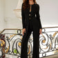 Long Slit Jumpsuit - Farnelli