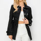 Wool Toggle Button Peacoat With Pockets - Farnelli