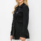 Wool Toggle Button Peacoat With Pockets - Farnelli