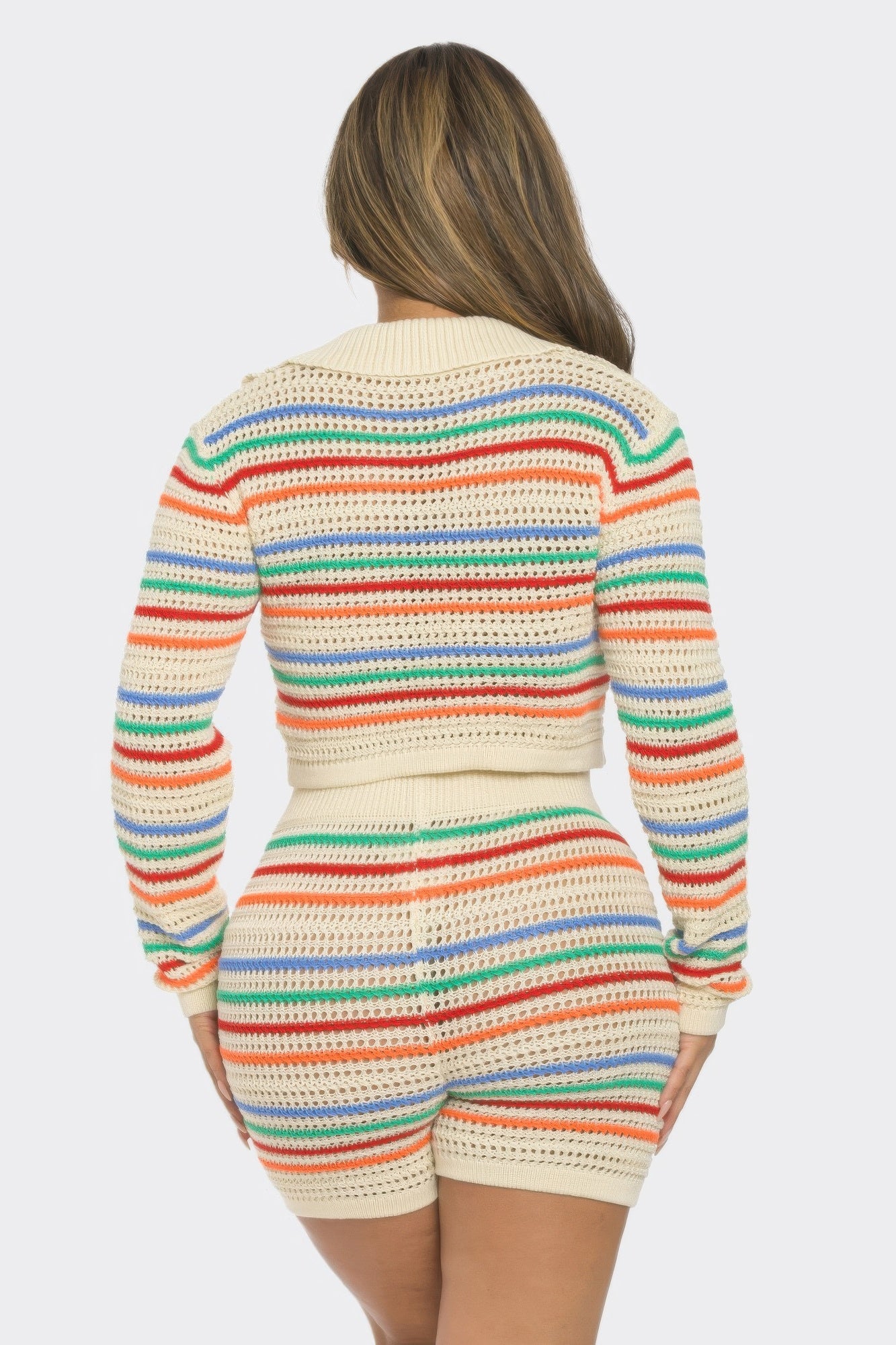 Striped Knit Set - Farnelli