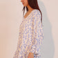 Simple Leopard Dress With Ruffle Cuff - Farnelli