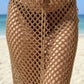 Crochet Knit Maxi Skirt - Farnelli