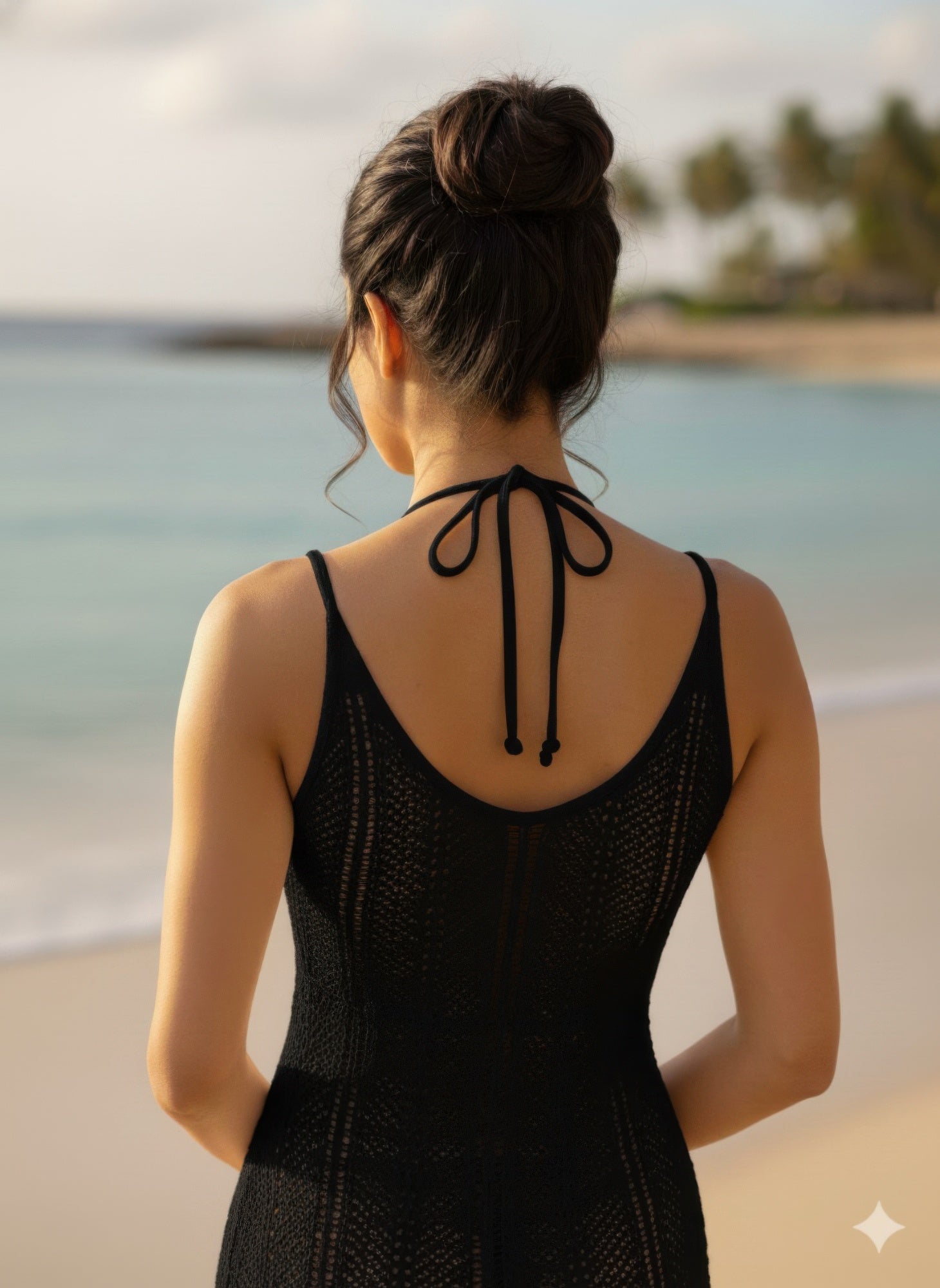 Crochet Maxi Dress - Farnelli