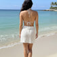 Textured Crochet Knit Mini Skirt With Coast - Farnelli