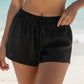 Linen Shorts Cover Ups - Farnelli