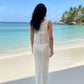 Long Maxi Dress Cover Up Beach Crochet - Farnelli