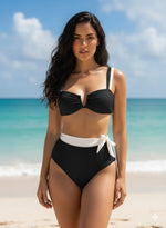 Retro Two Tone Bikini Pin Up Style - Farnelli