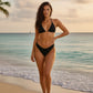 Mesh 3 Piece Bikini Set - Farnelli