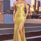 Ladivine CD0103 Dress Satin Strapless Fitted Gown