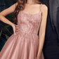 Cinderella Divine CD0212 Layered Tulle A-Line Short Dress