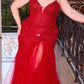 Cinderella Divine CD0214 Strapless Pointed Cup Beaded Mermaid Dress