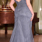 Ladivine CD0219 Long Off the Shoulder Sequin and Beaded Gown