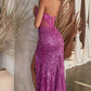 Ladivine CD0227 Long Strapless Embellished Beaded Formal Gown