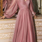Cinderella Divine CD243 Long Sleeve A-Line Dress