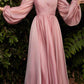 Cinderella Divine CD243 Long Sleeve A-Line Dress