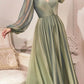 Cinderella Divine CD243 Long Sleeve A-Line Dress
