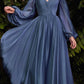 Cinderella Divine CD243 Long Sleeve A-Line Dress