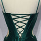 Cinderella Divine CD273 Floor Length Strapless Satin Corset Gown