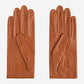 CD4010 (cognac) - Women's Italian leather driving gloves