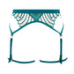 Atelier Amour Cosmic Dream Lagoon Sheer Mesh Garter Belt-4