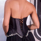 Ladivine CD668 Sculpted Satin Corset Bodice Timeless A-Line Ball Gown