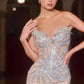 Ladivine CD715 Strapless Red Carpet Glamour Evening Gown
