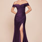 Ladivine CD790 Dress Off the Shoulder Stretch Spandex Gown