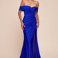 Ladivine CD790 Dress Off the Shoulder Stretch Spandex Gown