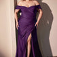 Ladivine CD790C Dress Off the Shoulder Stretch Spandex Curve Gown