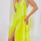 CLEARANCE - Cinderella Divine CD903 Long Satin A-Line Dress (Size 10)