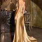 Ladivine CDS554 Opulent Off Shoulder Sparkle Fitted Gown