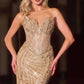 Ladivine CDS557 Fully Embellished Show Stopper Fitted Mermaid Gown