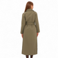 Jackie Trench Coat in Olive