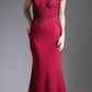 Cinderella Divine CF158 Off Shoulder Floor Length Evening Gown Applique Bodice