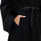 Genuine Scandinavian Mink Fur Double Face Wool Poncho
