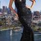 Ladivine CH066 Long Fitted Sequin Mermaid Gown