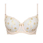 Samanta Cherie Pastel Sheer Balconette Bra-3