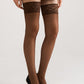 Stockings Conte Class 20 Den - Silicone Lace Top