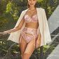 Gorteks Coco Pink Transparent Demi Underwire Bra