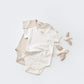 Brown Short Sleeve Organic Bodysuit