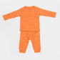 Three Piece Orange Elephant Set