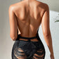 V-Cut Fringe Chemise