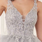 Ladivine CY022 Beaded A-Line Layered Tulle Short Homecoming Dress
