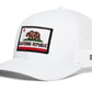 California Flag Trucker Hat  |  CA Snapback