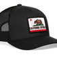 California Flag Trucker Hat  |  CA Snapback