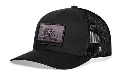 California Flag Trucker Hat  |  Tactical CA Snapback